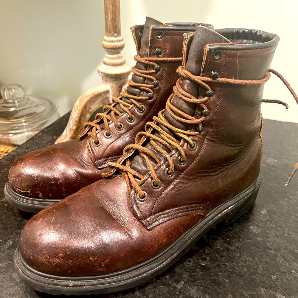 Vintage Red Wing steel toe work boots size 9.5D